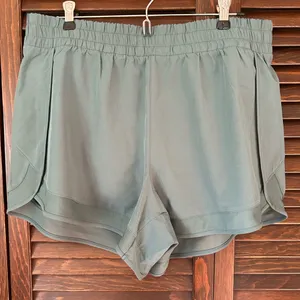 RBX Active Women's Athletic Shorts in Sage Green Size L thumbnail 1