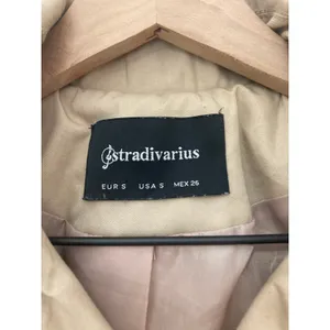 Stradivarius Beige Timeless Utility Minimalist Luxury Layering Trenchcoat Jacket thumbnail 2