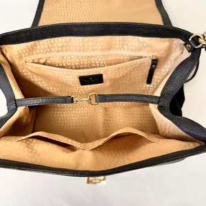 Kate Spade Crossbody Handbag Leather Tote Black Satchel Shoulder Bag Purse thumbnail 5