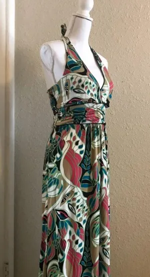 NWT Flirty Maxi Halter thumbnail 3