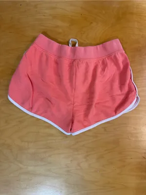 Aerie Pique Terry Dolphin Lace Up Shorts in Peach Size Small thumbnail 8