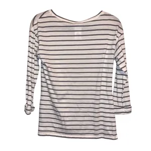 Patagonia Striped Long Sleeve Tee Womens Small Black & White Lightweight‎ thumbnail 4