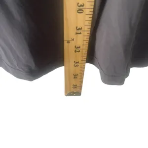 Garnet‎ Hill Women's Size Large Grey Soft Tencel Rouched Sleeves Tunic Top thumbnail 8