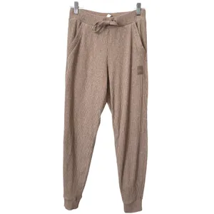 ALO YOGA Muse‎ Ribbed Jogger Sweatpant Brown X-Small thumbnail 2