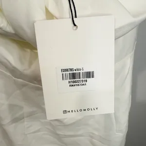 NWT Hello Molly White Bridal Frill Midi Dress | Idolise | Size Small thumbnail 7