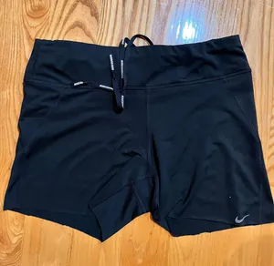 Nike Medium Black Running Shorts thumbnail 1