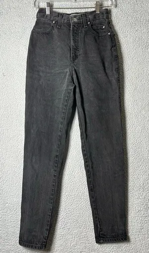 Harley Davidson Jeans‎ Womens 2 Black Biker Blues High Rise Straight Boyfriend thumbnail 1