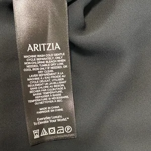 Aritzia Elegant Black Midi Dress Size 8 thumbnail 13