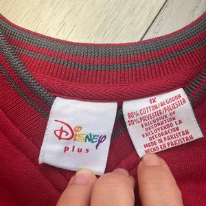 Disney Winnie‎ the Pooh red v neck pullover vintage sweatshirt xl embroidered thumbnail 5