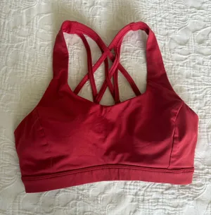 Lululemon Free To Be Serene Bra Ruby Red thumbnail 1