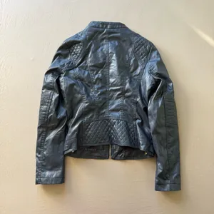 Ci Sono Quilted Faux Leather Moto Jacket thumbnail 6