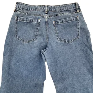 Ashley Mason Cherry Embroidered Wide Leg Jeans Women 7/28 Festival‎ Rockabilly thumbnail 5