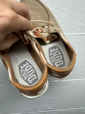 Hey Dude Wendy Cow Pieced Shoes thumbnail 8