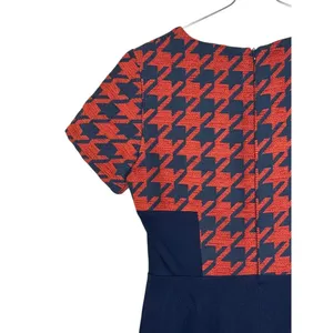 Anthropologie Hutch Women Sheath Dress Houndstooth Career‎ Short Sleeve Size 4 thumbnail 9