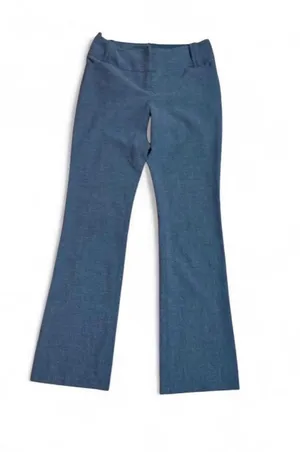 The Limited Cassidy Fit Gray Flared Dress Pants Trousers with Pockets & Belt Loops Super Flattering! thumbnail 1