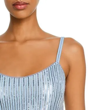 XScape Light Blue Prom Dress thumbnail 7