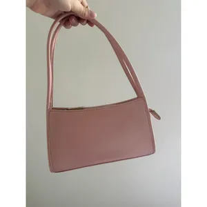 Baby Pink Faux Leather Handbag thumbnail 3