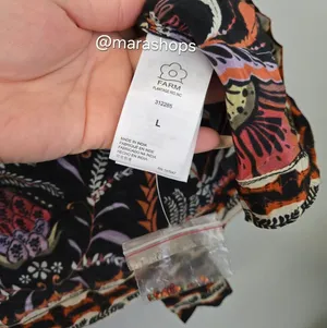 FARM Rio Classic Garden Black Mirror Trim Blouse thumbnail 10