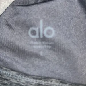 Alo halter neck navy sports bra, size Large thumbnail 3