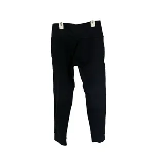 Aerie Black The Hugger Legging Hi-Rise Large Zipper Pockets Lounge Stretch thumbnail 2
