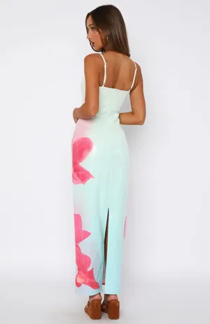 Sequin maxi dress white fox  thumbnail 2