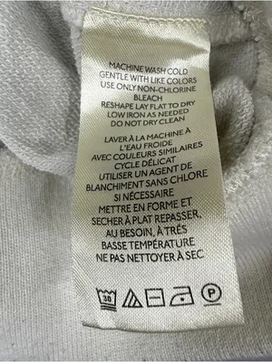 Pilcro Anthropologie Def Leppard Hysteria 1987 Varsity Sweatshirt XXS Cream thumbnail 6