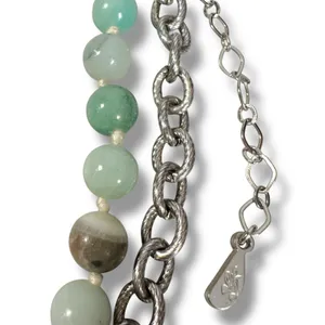 Free People Ariana Ost Bohemian Chunky Layered Think Im Dreaming Necklace NWT thumbnail 10