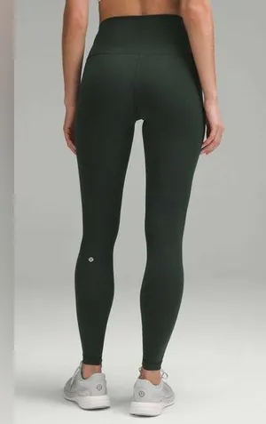 Lululemon NWT Legacy Green Wunder Train High-Rise Tights 28” Leggings Size 2 thumbnail 1