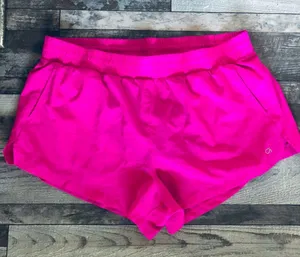 GAP FIT Pink Athletic Shorts with Curved Hem thumbnail 2