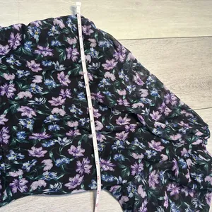 ASTR‎ The Label dress midi floral black one shoulder Adriana drop waist size s thumbnail 8