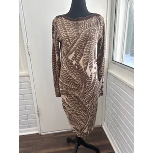 Lauren Ralph Lauren‎ Silk Cashmere Blend Sweater Dress Medium layered cabincore thumbnail 2