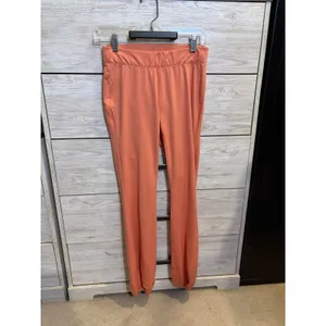 Free People Movement High Rise Free Style Pants Coral Orange Joggers Womens S thumbnail 3