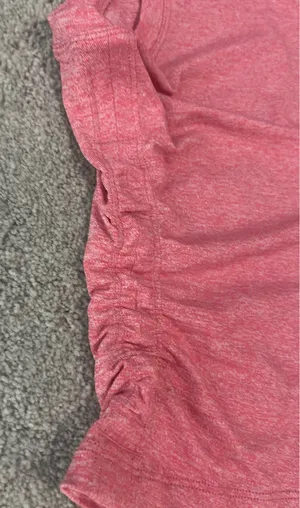 Discontinued coral cinched lululemon tank top thumbnail 2