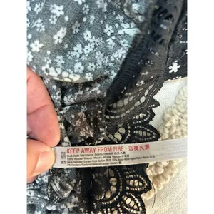 Intimately‎ Free People boho ruffle sleeve lace bodysuit size S BIN P thumbnail 6