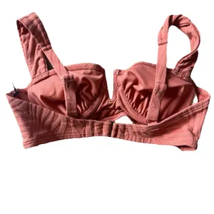 Shade And Shore Bikini Orange, XS Bottoms 34B Top Padded And Underwire thumbnail 4