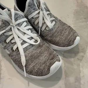 Adidas Cloudfoam Athletic Running Shoes Womens 6.5 Gray/White Lifestyle Sneakers thumbnail 7