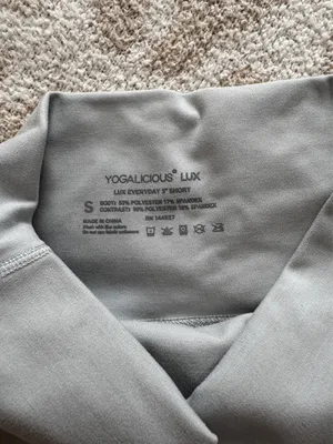 light grey biker shorts Gray thumbnail 2
