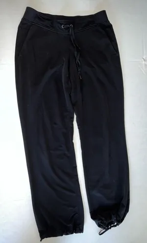Athleta Women’s Black Joggers Pull On Pants Size 8 thumbnail 1