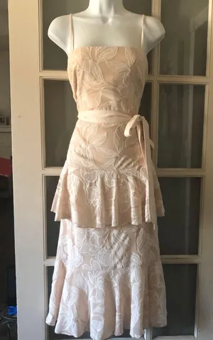 Gianni Bini New Elena Tiered Dress thumbnail 5