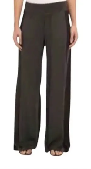 NWOT Black Wide Leg Casual Pants thumbnail 1