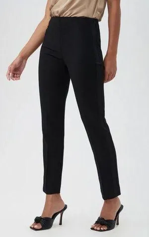 Trina Turk Straight Leg Flat Front Black Dress Pants Size 0 Nwt thumbnail 1