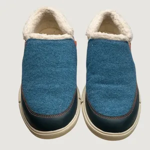 Sorel Explorer Blitz Drift Low Blue Felt Shearling Slip On Shoes LL4923-430 10 thumbnail 4