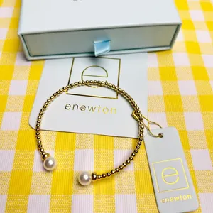 Enewton Women’s Classic Pearl Golden Bracelet thumbnail 3