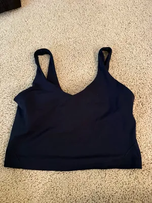 Lululemon true navy align tank thumbnail 2
