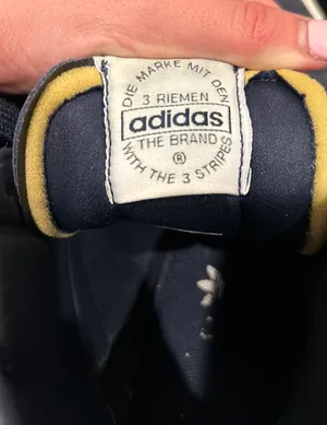 Adidas Navy Blue Hightops thumbnail 4