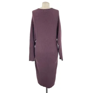 Song of Style Cozumel Sweater Dress Brown Purple Size‎ Medium thumbnail 7