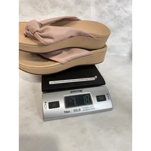 Vionic Rosalind Tan Leather Knotted Platform Thong Sandals Womens 9 Wide TVW5476 thumbnail 11