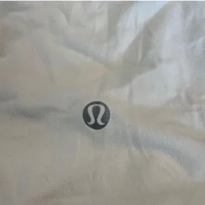 Lululemon Striped Gray and White Women's Tank Top thumbnail 6