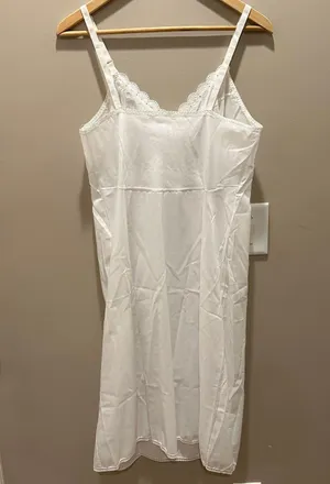 Vintage White Slip Dress thumbnail 4