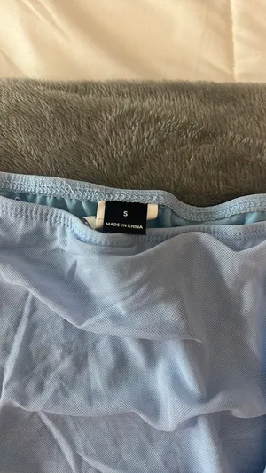 Shein Mini Skirt Blue thumbnail 3
